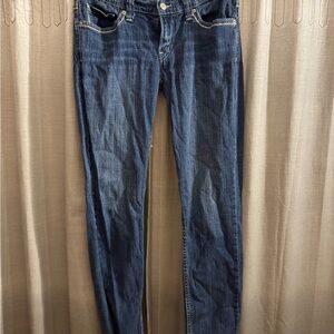 Levi's 524 Too Super Low Dark Blue Skinny Jeans